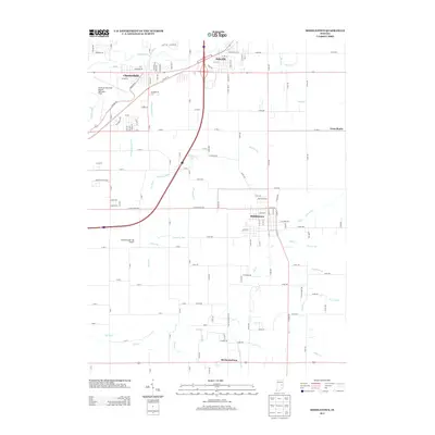 2013 Map of Middletown, 2013 Print