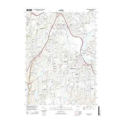 2015 Map of Middletown, 2015 Print
