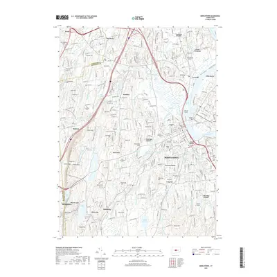 2018 Map of Middletown, 2018 Print