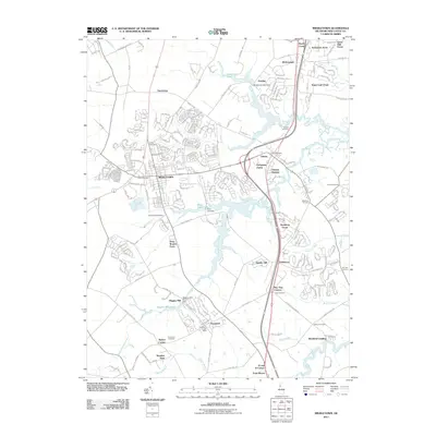 2011 Map of Middletown, 2011 Print