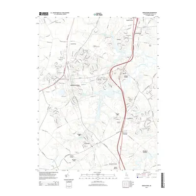 2014 Map of Middletown, 2014 Print