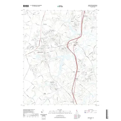 2019 Map of Middletown, 2019 Print