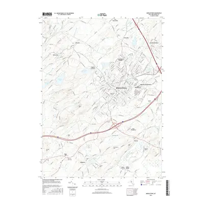 2016 Map of Middletown, 2016 Print