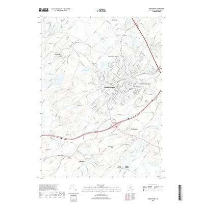 2019 Map of Middletown, 2019 Print