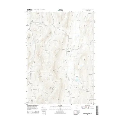 2015 Map of Middletown Springs, 2015 Print