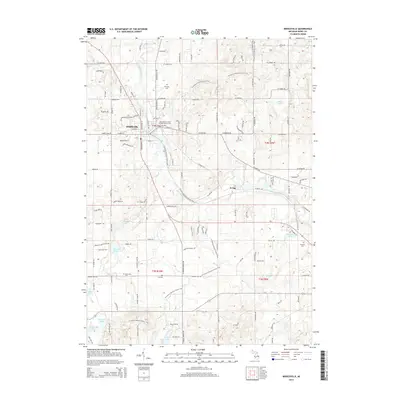 2014 Map of Middleville, 2014 Print