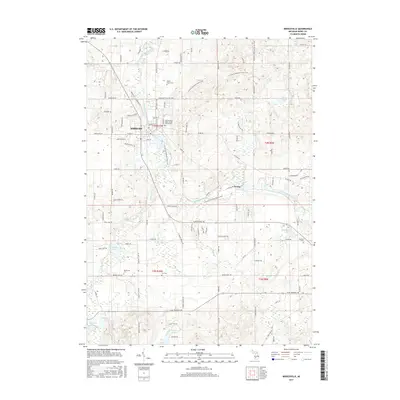 2017 Map of Middleville, 2017 Print