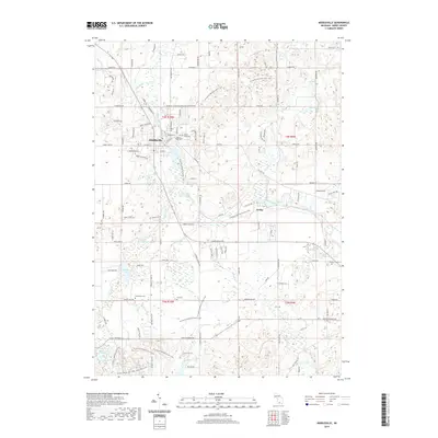 2019 Map of Middleville, 2019 Print