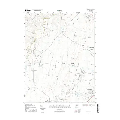 2014 Map of Middleway, 2014 Print