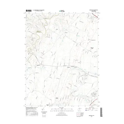 2016 Map of Middleway, 2016 Print