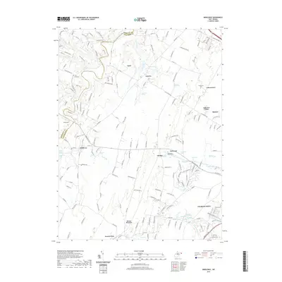 2019 Map of Middleway, 2019 Print