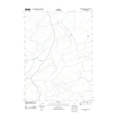 2012 Map of Middlewood Hill, 2012 Print
