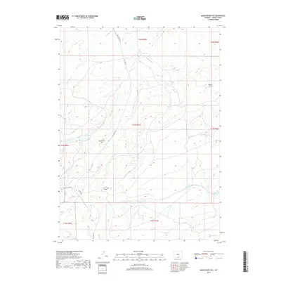 2017 Map of Middlewood Hill, 2017 Print