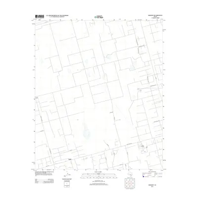 2013 Map of Midkiff, 2013 Print
