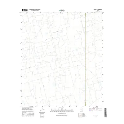 2016 Map of Midkiff SE, 2016 Print