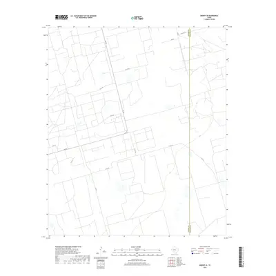 2019 Map of Midkiff SE, 2019 Print