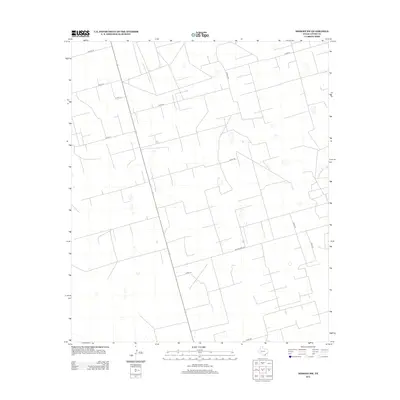 2012 Map of Midkiff SW, 2012 Print