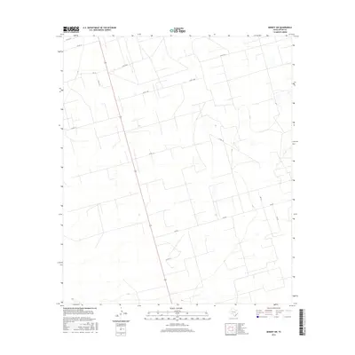 2016 Map of Midkiff SW, 2016 Print