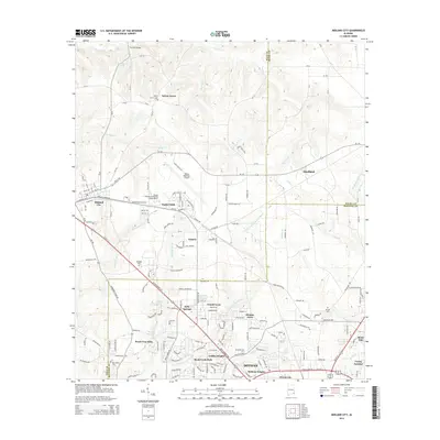 2014 Map of Midland City, 2014 Print