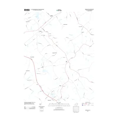 2013 Map of Midland, 2013 Print