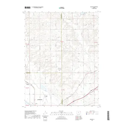 2018 Map of Midland, 2018 Print