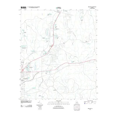 2011 Map of Midland, 2011 Print