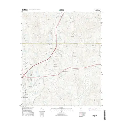 2017 Map of Midland, 2017 Print