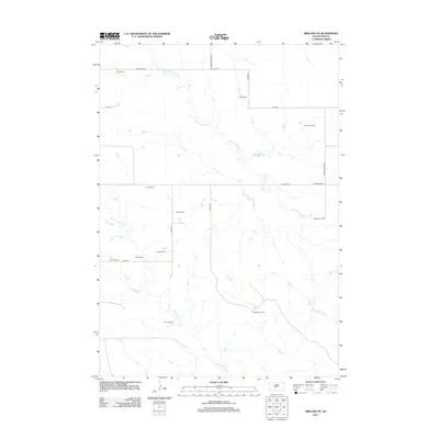 2012 Map of Midland NE, 2012 Print