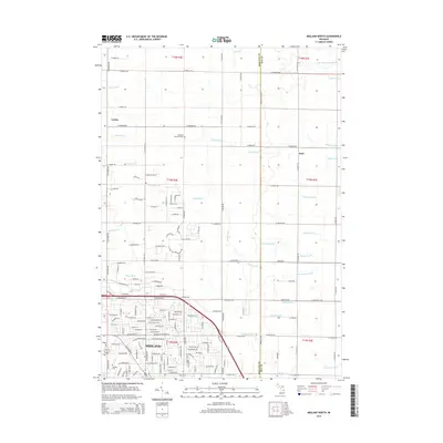 2014 Map of Midland North, 2014 Print
