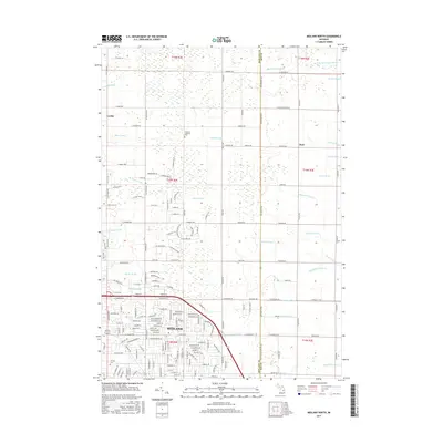 2017 Map of Midland North, 2017 Print