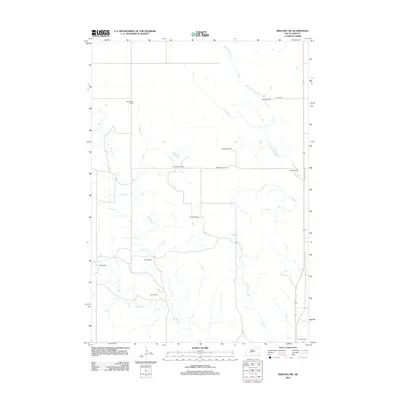 2012 Map of Midland NW, 2012 Print