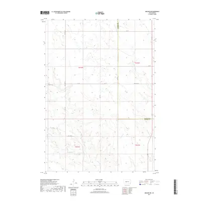 2017 Map of Midland NW, 2017 Print