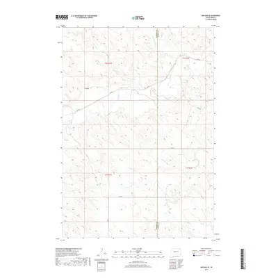 2017 Map of Midland SE, 2017 Print