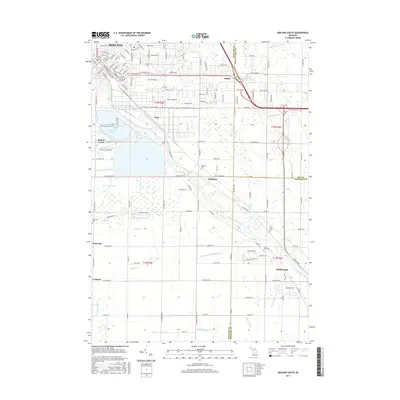 2017 Map of Midland South, 2017 Print