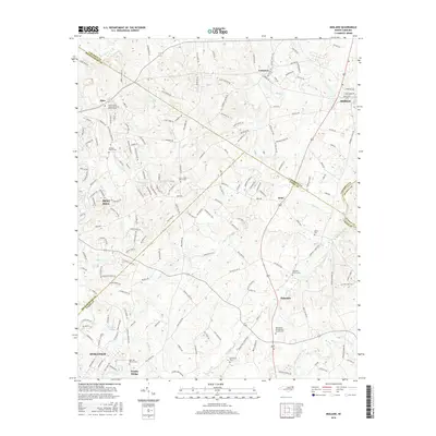 2016 Map of Midland, 2016 Print