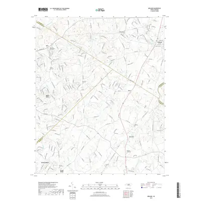 2019 Map of Midland, 2019 Print