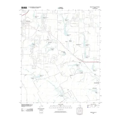 2010 Map of Midlothian, 2010 Print