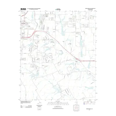 2012 Map of Midlothian, 2012 Print