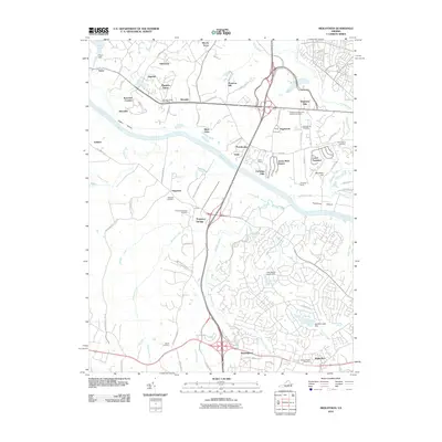 2010 Map of Midlothian, 2010 Print