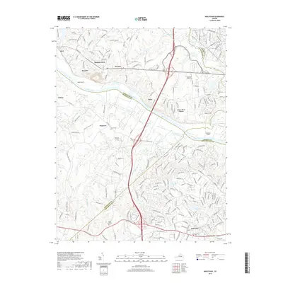 2019 Map of Midlothian, 2019 Print