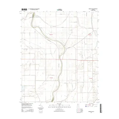2015 Map of Midnight NW, 2015 Print