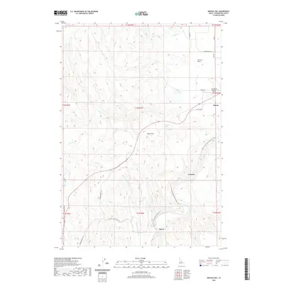 2020 Map of Midvale Hill, 2020 Print
