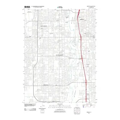 2011 Map of Midvale, 2011 Print