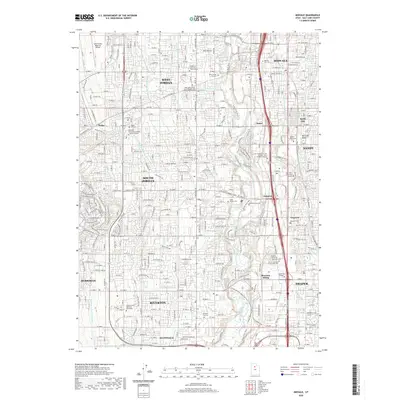 2020 Map of Midvale, 2020 Print