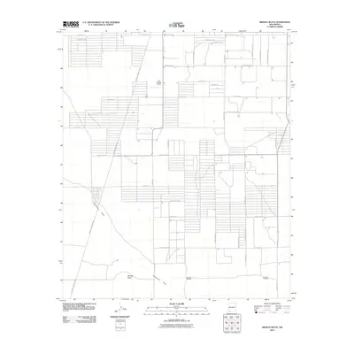 2010 Map of Midway Butte, 2010 Print