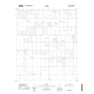 2020 Map of Midway Butte, 2020 Print
