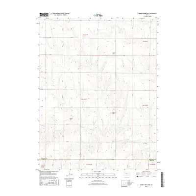 2015 Map of Midway Draw East, 2015 Print