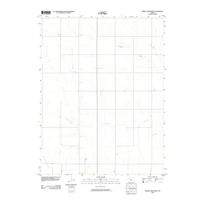 2009 Map of Midway Draw West, 2009 Print