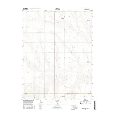 2015 Map of Midway Draw West, 2015 Print
