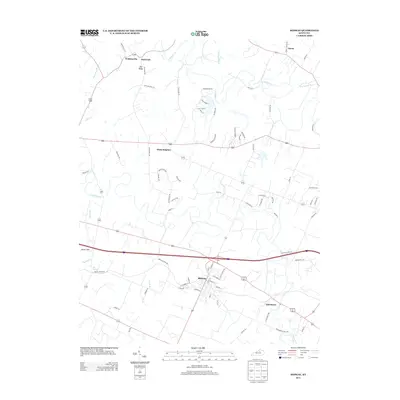 2013 Map of Midway, 2013 Print